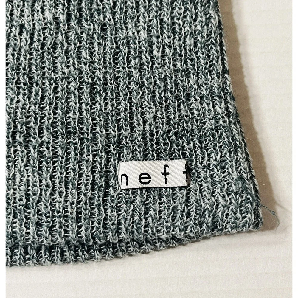 Neff Beanie Men's OS‎ Heather Gray Logo Lightweight